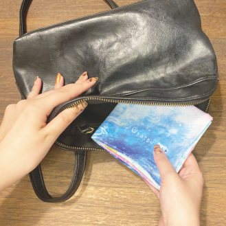 持ち運びに便利なアイテム